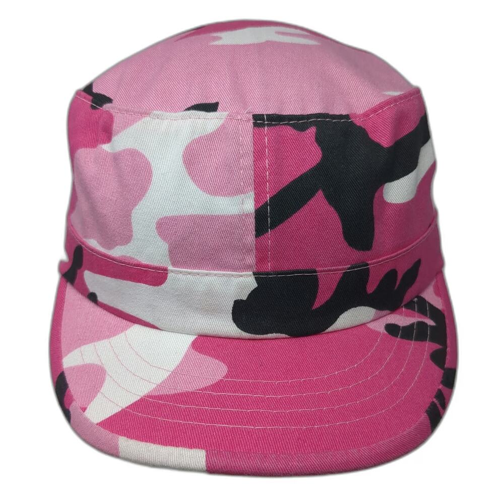 Rothco Pink Army Cap One Size Camouflage Adjustable Strapback Cadet Hat